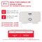 Atmor 7kW/240V 1.6 GPM Electric Tankless Water Heater Up to 2 Sinks Nationwide AT-800-70 - alternate 9